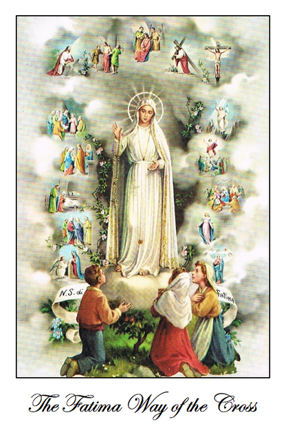 Crucifix for Fatima Stations at Home