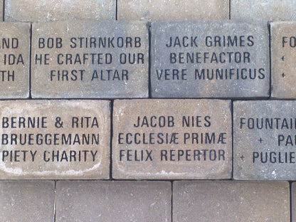 Inscribed Memorial Stones