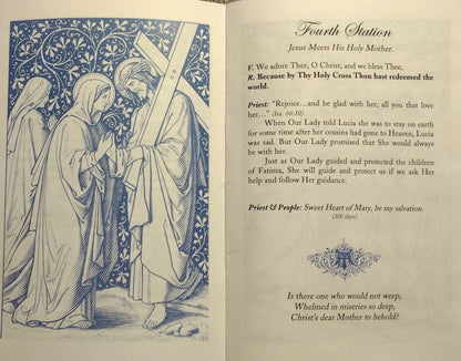 Crucifix for Fatima Stations at Home