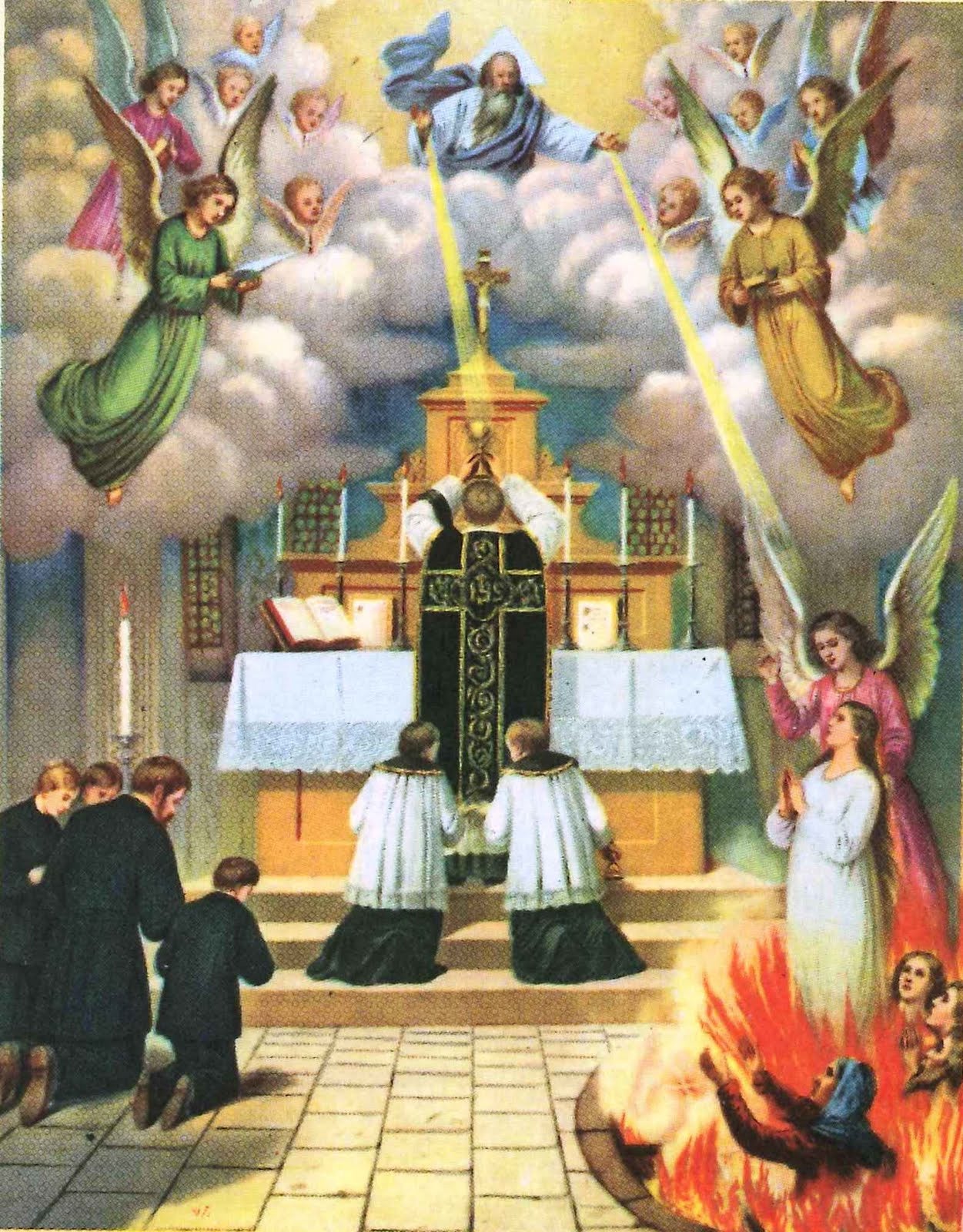 Enroll Departed in November Holy Souls Masses